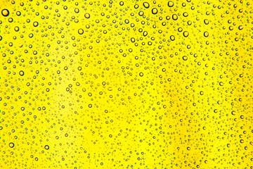 yellow background with drops