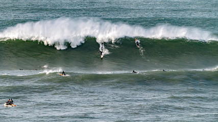 Winter surf in Biarritz
