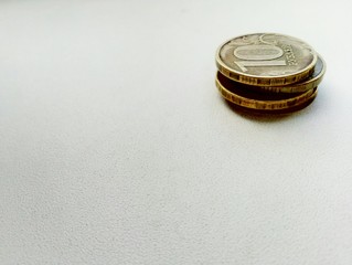 stack of coins