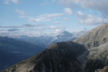 Obraz premium Trekking and hiking in val di susa