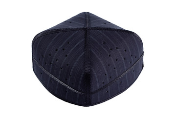 wicker basket on a white background