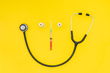 illustrative photo of the corona virus vaccine, the news that makes faces smile in the world