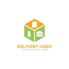 Delivery Logo Design Vector Illustration