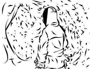 rabbit on a white background