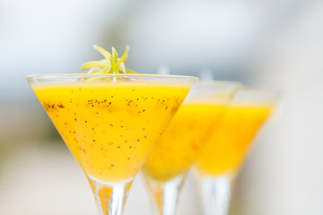 yellow cocktails