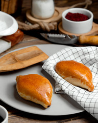 two pies on the table