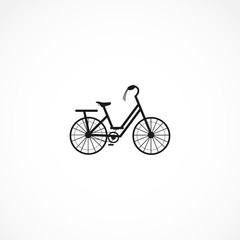 Fototapeta na wymiar Bicycle icon. isolated vector element