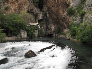 River in the Mountains in Buna, Bosnia and Herzegovina