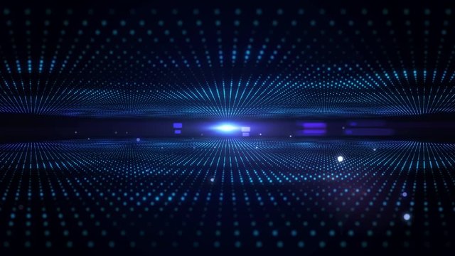 abstract beautiful technology particle grid background head up display and User Interface element