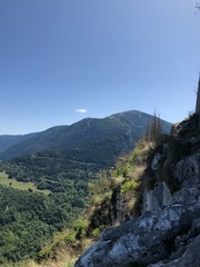 view from the mountain