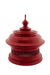 earthenware pottery made of clay fired to a porous state that can be made impervious to liquids by the use of a glaze.