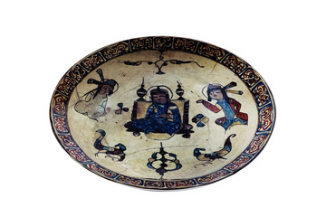 earthenware pottery made of clay fired to a porous state that can be made impervious to liquids by the use of a glaze.