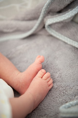 newborn baby feet