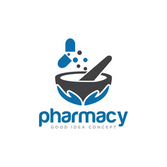 Pharmacy Logo Icon Design Vector