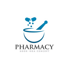 Pharmacy Logo Icon Design Vector