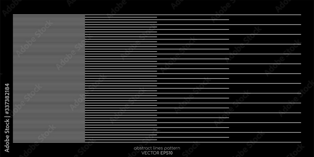 Aufkleber vector light motion lines faded pattern halftone isolated on black background for concept of speed, 