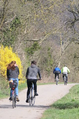 Obraz premium Fahrradausflug