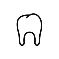 Dental Best Icon Vector Template Logo Design Emblem Isolated Illustration , Health Medical Clinic Simple Business Outline Solid Background White
