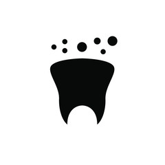 Dental Best Icon Vector Template Logo Design Emblem Isolated Illustration , Health Medical Clinic Simple Business Outline Solid Background White
