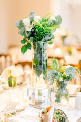 Wedding dining table. Rustic wedding.