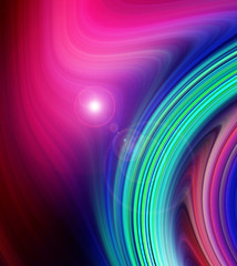 abstract colorful lens flare background