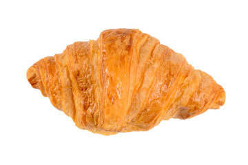 croissant on white background