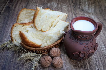 milk and bread