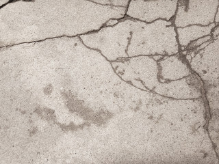 Cracked concrete wall texture