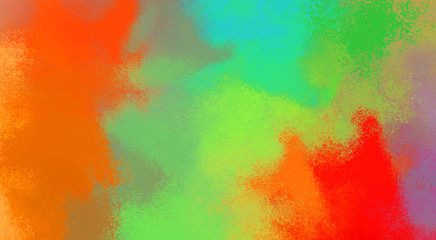 Brushed Painted Abstract Background. Brush stroked painting. Artistic vibrant and colorful wallpaper.