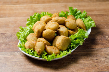 bolinho de bacalhau