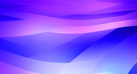 Abstract background with colorful gradient. Vibrant graphic wallpaper with stripes design. Fluid 2D illustration of modern movement.