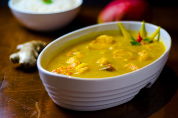 caldo de camarão