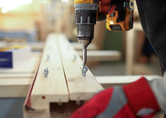 Manufacture of wooden structures and products