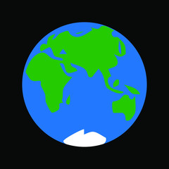 blue earth globe