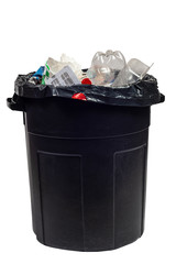 Full Trash Can