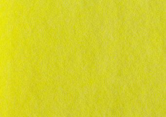 Yellow background. Easter theme. Felt cloth. Woolen cloth