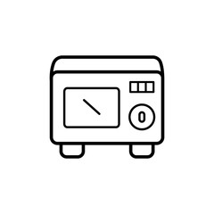 microwave icon vector design template