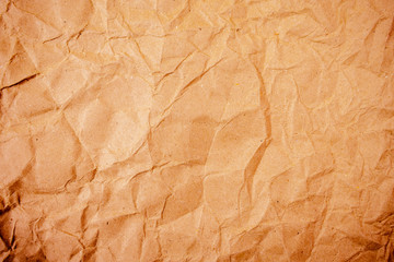 Crumpled paper is an old vintage paper.

