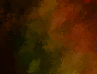 Brushed Painted Abstract Background. Brush stroked painting. Artistic vibrant and colorful wallpaper.