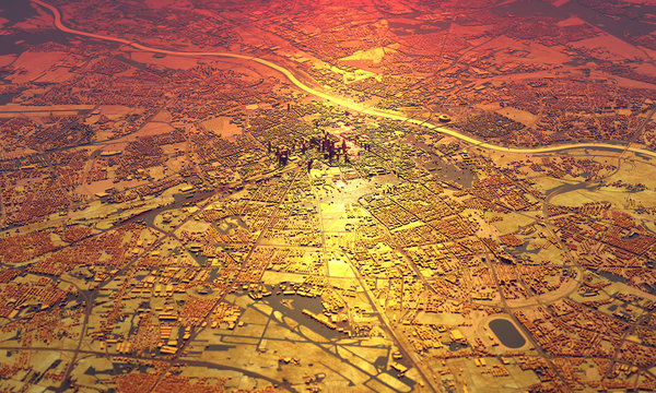 WARSAW CITY MAP 