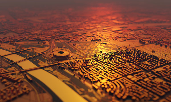 WARSAW CITY MAP 