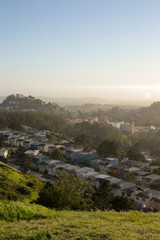 San Francisco City View at Sunset