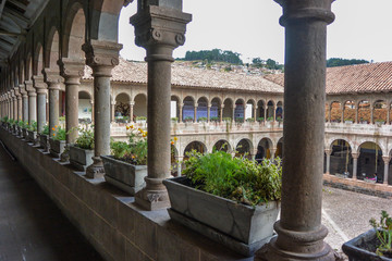 couryard, cusco