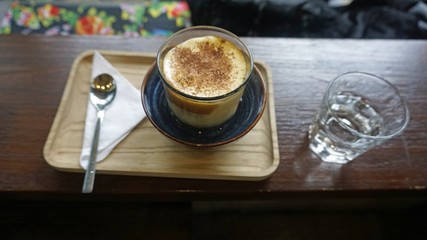 traditional egg coffee from vietnam