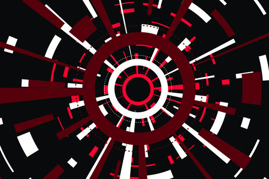 Abstract futuristic electronic circuit technology background. Brochure cover design, banner frame, text font, holidays banner, invitation card. EPS 10 vector illustration.