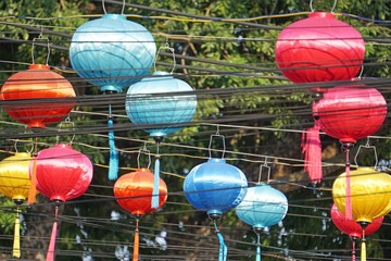 colorful lantern in hoi an