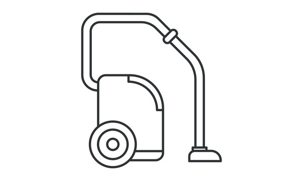 Vacuum cleaner, clean, cleaner, cleaning, vacuum, washer, cleanup free vector icon
