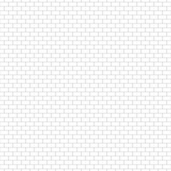 black white seamless pattern with white brick wall - 337421105