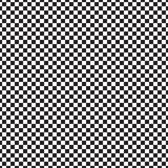black white seamless pattern with checker board - 337421147