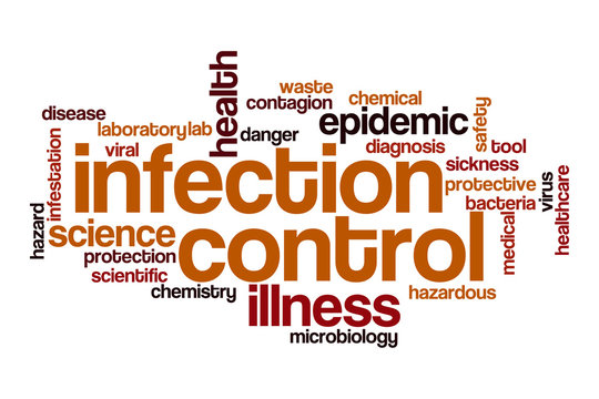 Infection Control Word Cloud Concept